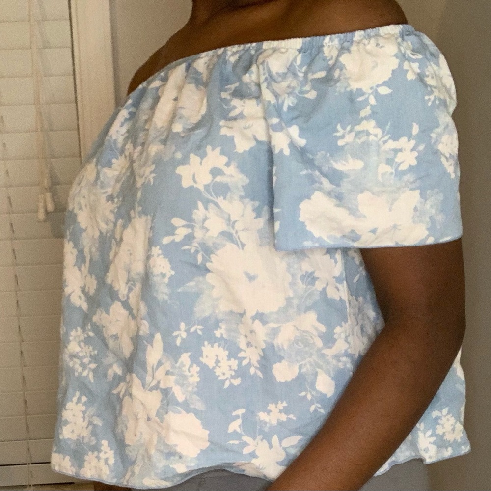 Floral Off The Shoulder Flora Top